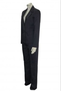 BS226 hong kong formal suit V-neck suits ladies' suits supplier company office working supplier  business pantsuit